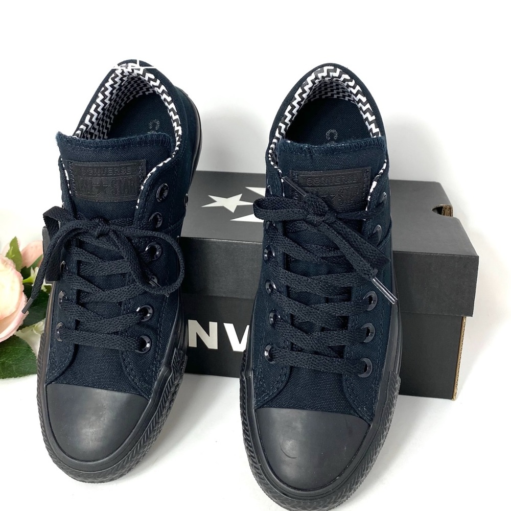 Converse Ctas Madison OX Canvas Black W AUTHENTIC - Picture 3 of 8